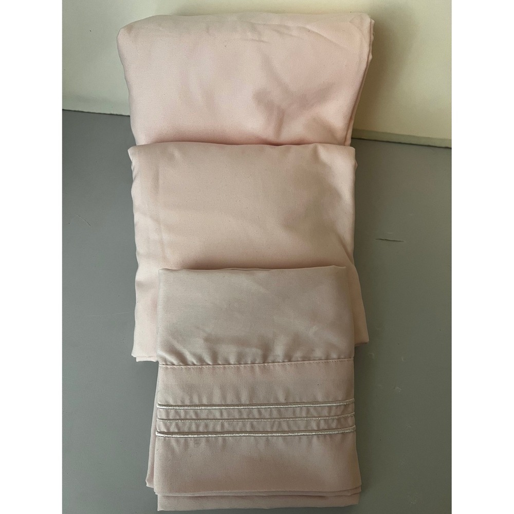 Sweet Home Collection Twin Sheet Set 3 Piece Pink‎ Microfiber